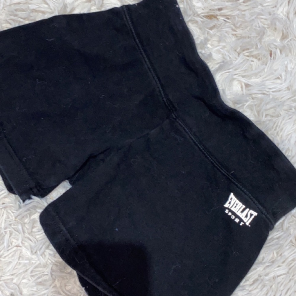 Spandex shorts black